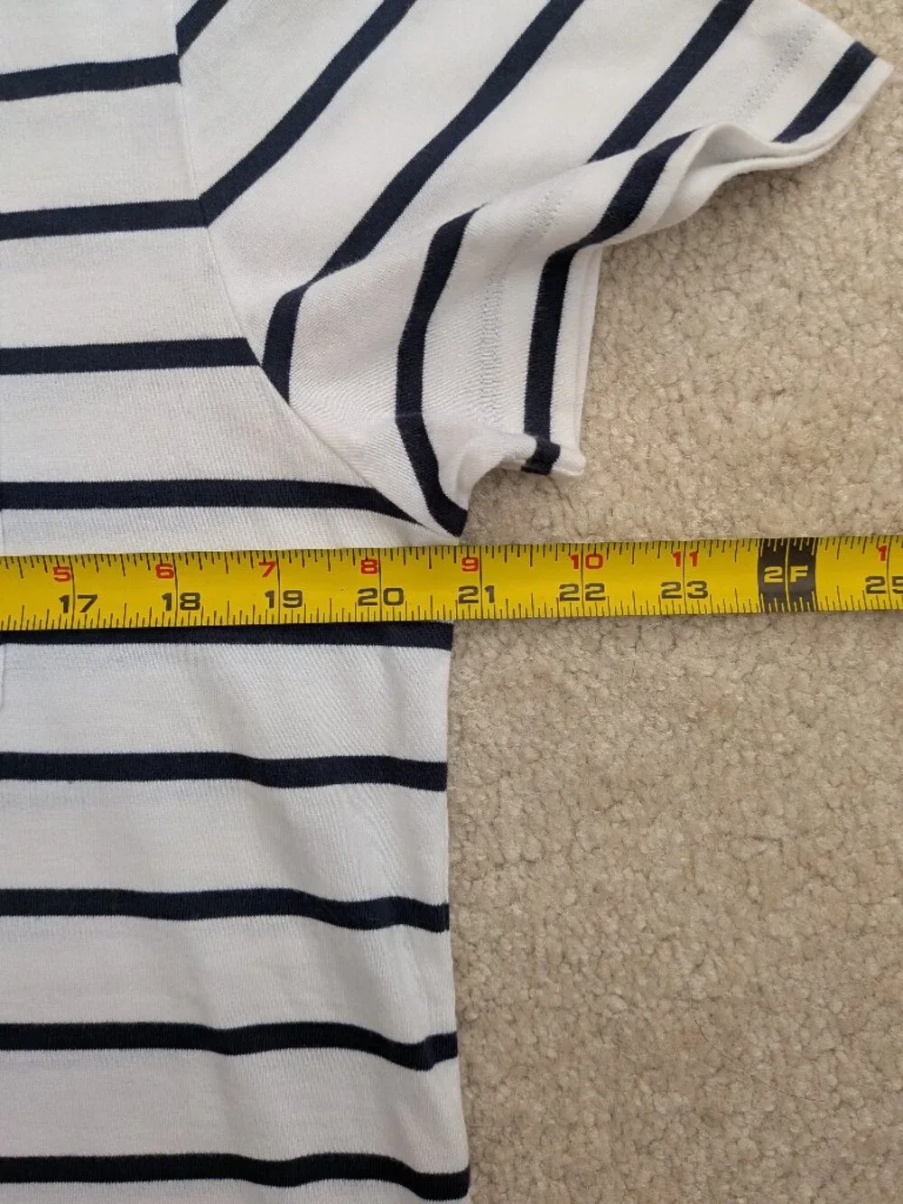 Banana Republic striped shirt medium supima cotton
